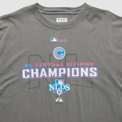 Chicago Cubs Majestic 2008 T-Shirt Gray Vintage
