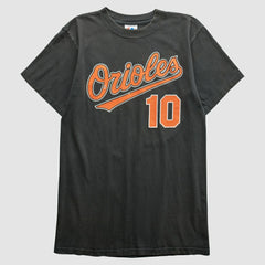 Baltimore Orioles Majestic 2000s T-Shirt Black Vintage