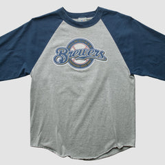Milwaukee Brewers 2000s T-Shirt Gray Vintage