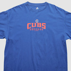 Chicago Cubs Majestic 2009 T-Shirt Blue Vintage