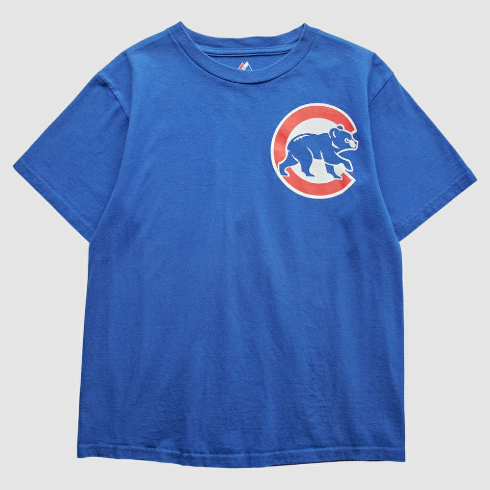 Chicago Cubs Majestic 2000s T-Shirt Blue Vintage