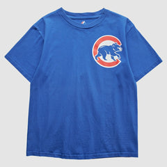 Chicago Cubs Majestic 2000s T-Shirt Blue Vintage