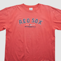 Boston Red Sox Majestic 2003 T-Shirt Red Vintage