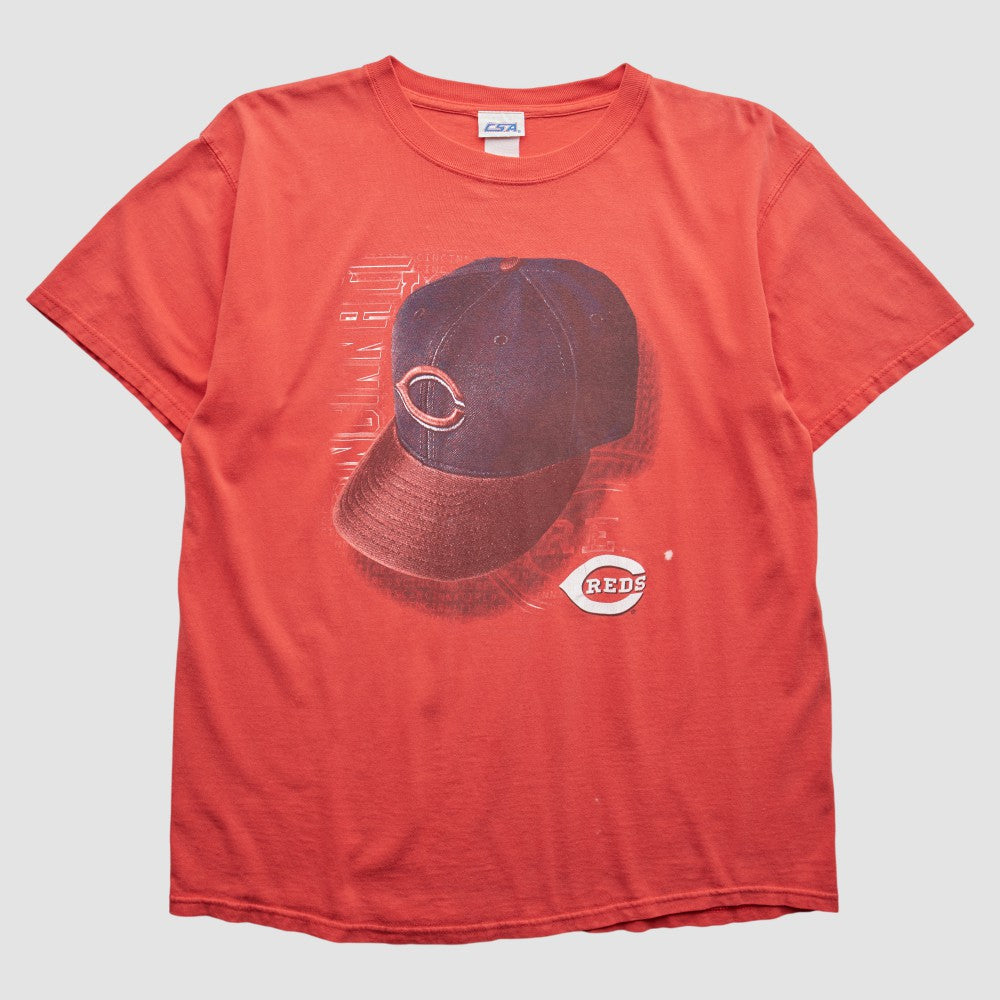 Cincinnati Reds CSA 2000s T-Shirt Red Vintage