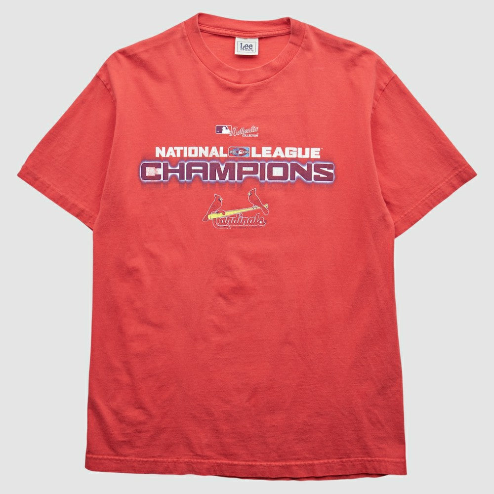St. Louis Cardinals Lee Apparel 2000s T-Shirt Red Vintage