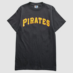 Pittsburgh Pirates Majestic 2000s T-Shirt Black Vintage