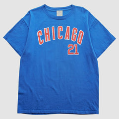 Chicago Cubs Genuine Merchandise 2011 T-Shirt Blue Vintage