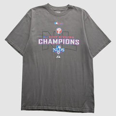 Philadelphia Phillies 2008 T-Shirt Gray Vintage