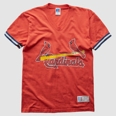 St. Louis Cardinals Russell 1998 T-Shirt Orange Vintage