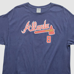 Atlanta Braves 2000s T-Shirt Navy Vintage