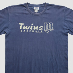 Minnesota Twins CSA 2002 T-Shirt Blue Vintage