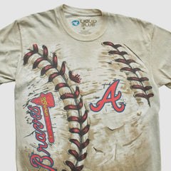 Atlanta Braves Liquid Blue 2014 T-Shirt Beige Vintage