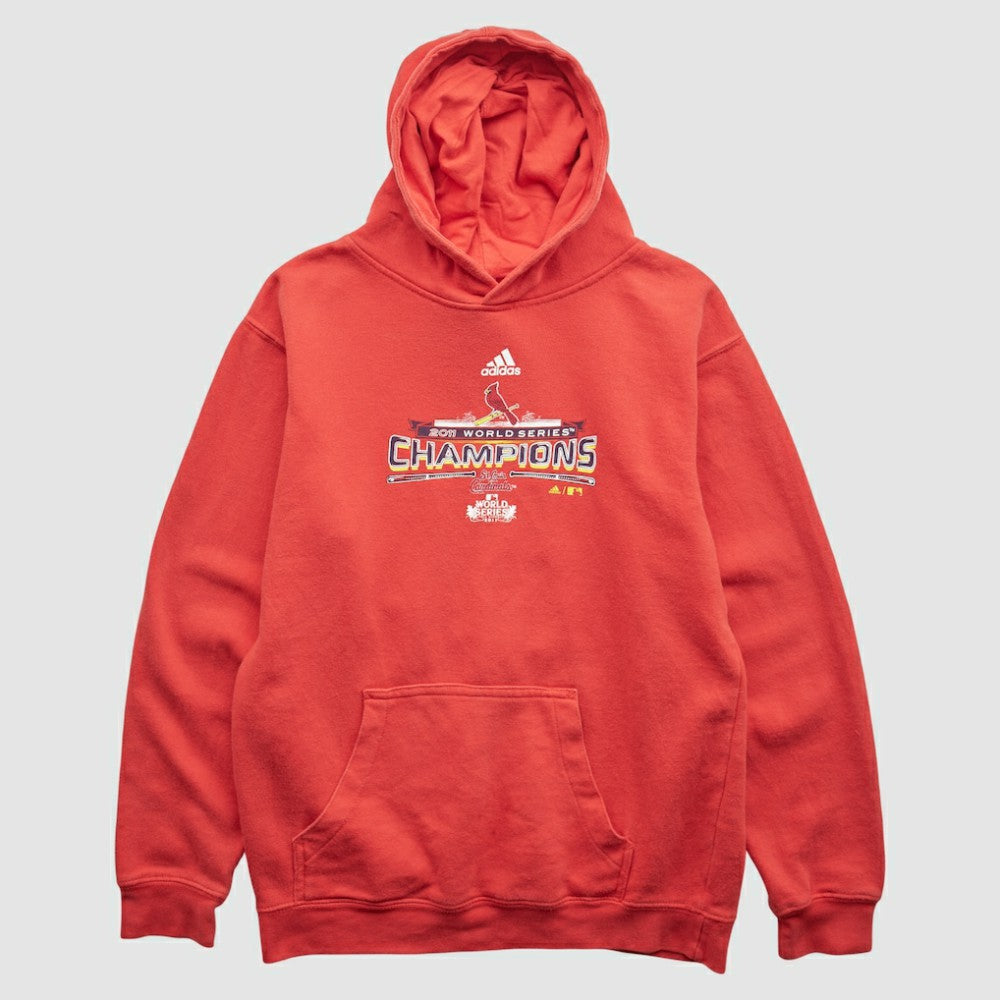 St. Louis Cardinals Adidas 2011 Pullover Sweatshirt Red Vintage