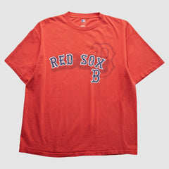 Boston Red Sox 2000s T-Shirt Red Vintage