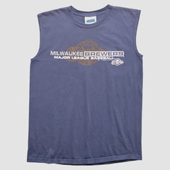 Milwaukee Brewers 2005 Tank Blue Vintage