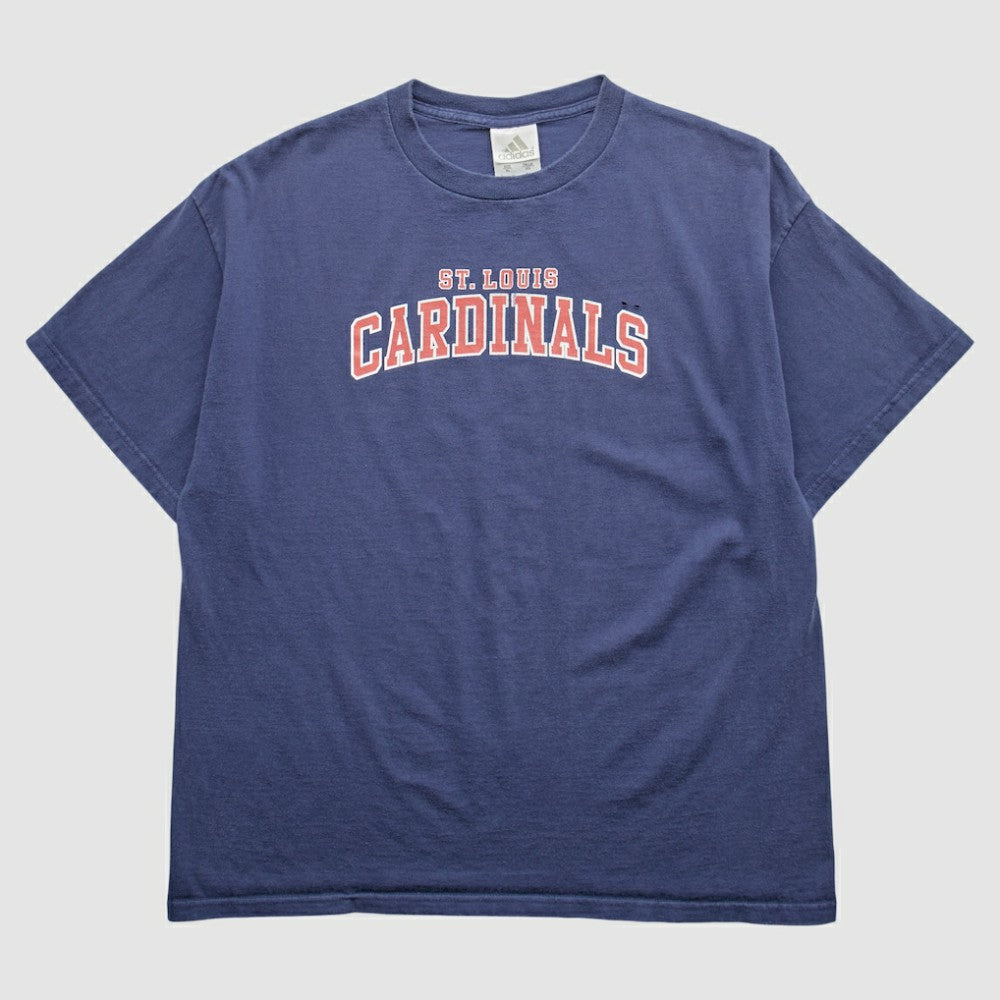 St. Louis Cardinals Adidas 2000s T-Shirt Navy Vintage