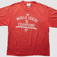 St. Louis Cardinals Adidas 2006 T-Shirt Red Vintage