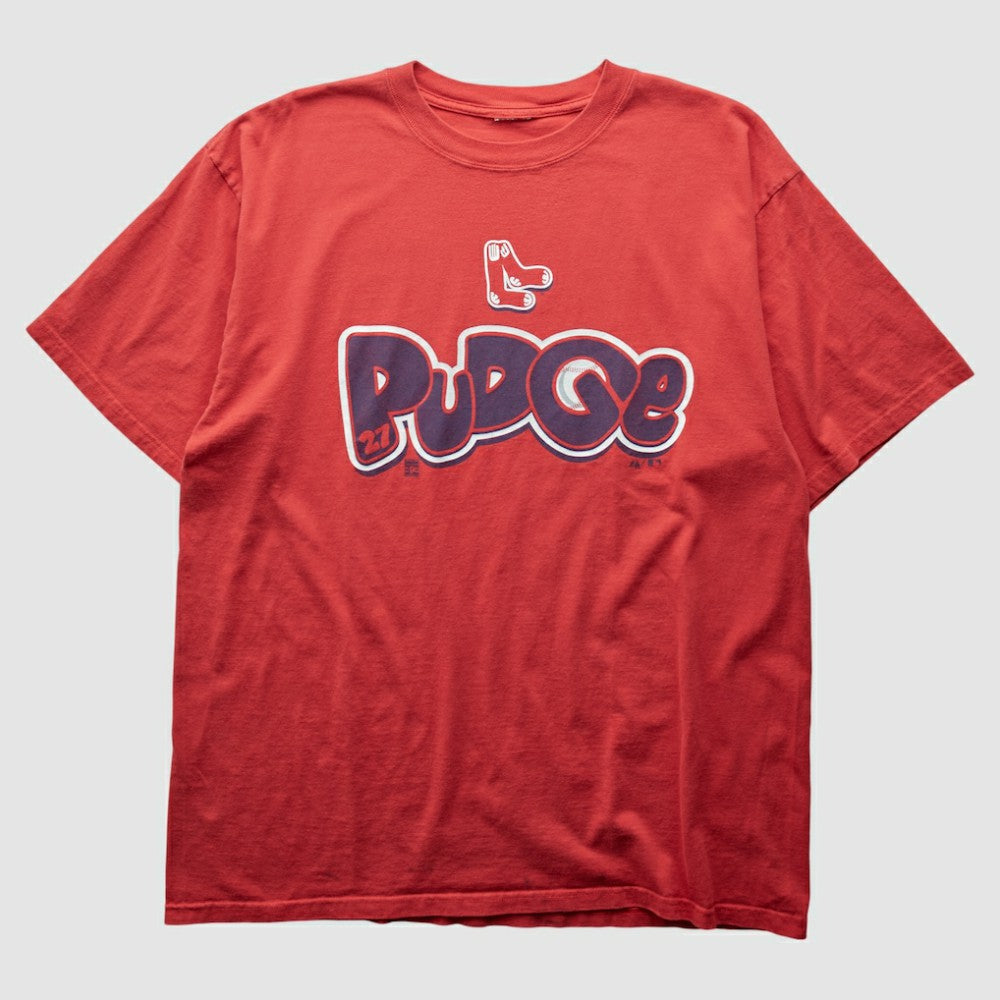 Boston Red Sox 2000s T-Shirt Red Vintage