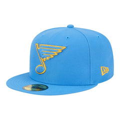 St. Louis Blues New Era Core 59FIFTY Fitted Hat Light Blue