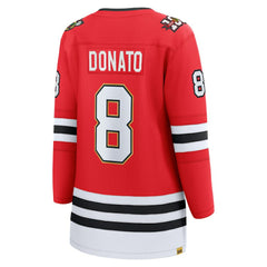 Ryan Donato Chicago Blackhawks Fanatics Women's Centennial Breakaway Player Jersey Red
