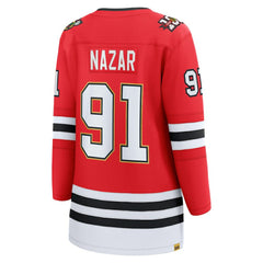 Frank Nazar Chicago Blackhawks Fanatics Women's Centennial Breakaway Player Jersey Red
