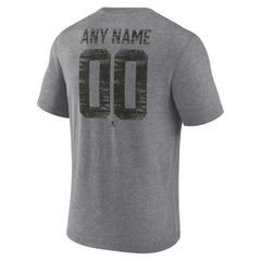 Los Angeles Kings Heritage Custom Tri-Blend T-Shirt Gray
