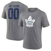 Toronto Maple Leafs Heritage Custom Tri-Blend T-Shirt Gray