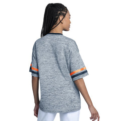 Detroit Tigers G-III 4Her by Carl Banks Women's Off-Season Oversized Top Navy