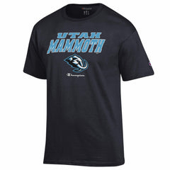 Utah Mammoth Champion Jersey T-Shirt Black
