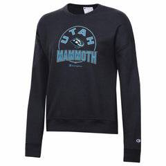 Utah Mammoth Champion Women's Powerblend Fleece Sweatshirt Black