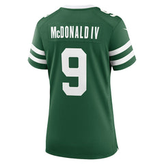 Will McDonald IV New York Jets Women's Team Game Jersey - Legacy Green