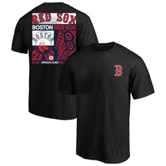 Boston Red Sox Profile Big & Tall Two-Sided Graphic T-Shirt Black