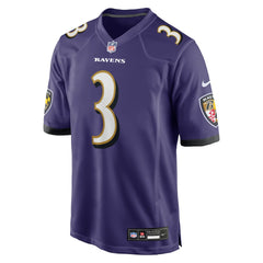 Chidobe Awuzie Baltimore Ravens Team Game Jersey - Purple