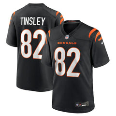 Mitchell Tinsley Cincinnati Bengals Team Game Jersey - Black