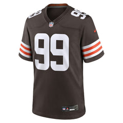 Cameron Thomas Cleveland Browns Team Game Jersey - Brown