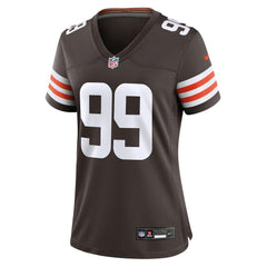 Cameron Thomas Cleveland Browns Women's Team Game Jersey - Brown