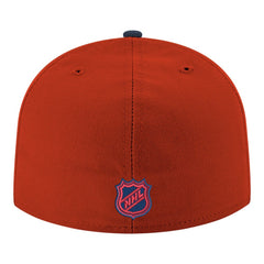 Montreal Canadiens New Era Core Logo Two-Tone 59FIFTY Fitted Hat Red