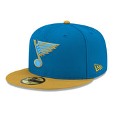 St. Louis Blues New Era Core Logo Two-Tone 59FIFTY Fitted Hat Blue