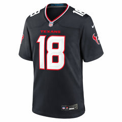 Graham Mertz Houston Texans Team Game Jersey - Navy