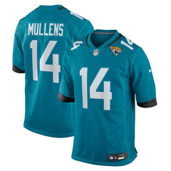 Nick Mullens Jacksonville Jaguars Team Game Jersey - Teal
