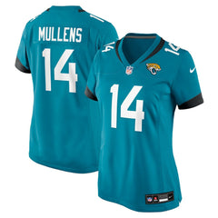 Nick Mullens Jacksonville Jaguars Women's Team Game Jersey - Teal