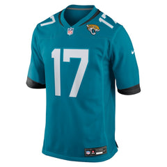 Tim Patrick Jacksonville Jaguars Team Game Jersey - Teal
