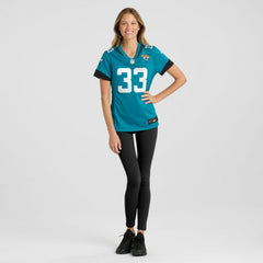 Bhayshul Tuten Jacksonville Jaguars Women's Team Game Jersey - Teal