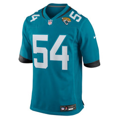 Jack Kiser Jacksonville Jaguars Team Game Jersey - Teal