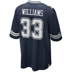 Javonte Williams Dallas Cowboys Team Game Jersey - Navy