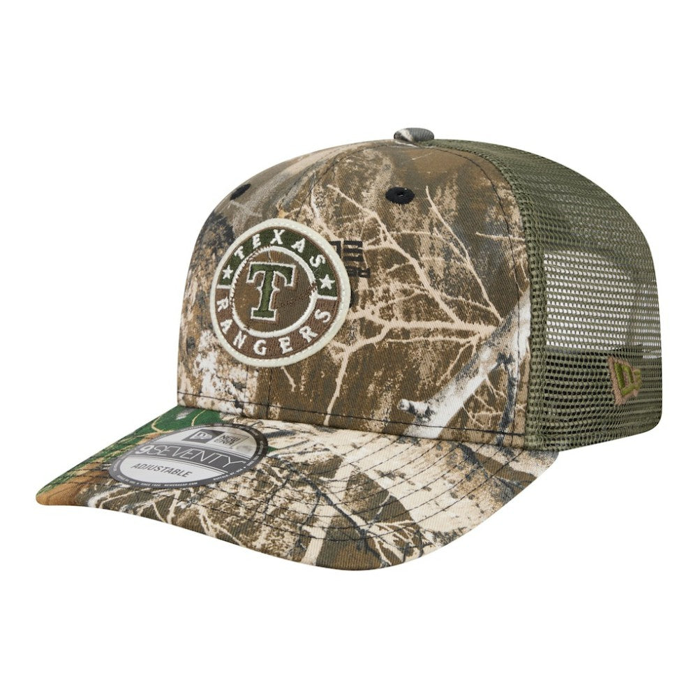 Texas Rangers Realtree 9SEVENTY Adjustable Hat Camo | New Era
