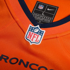 Troy Franklin Denver Broncos Team Game Jersey - Orange