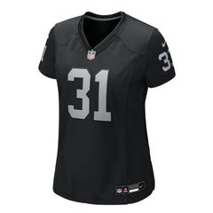 Raheem Mostert Las Vegas Raiders Women's Team Game Jersey - Black