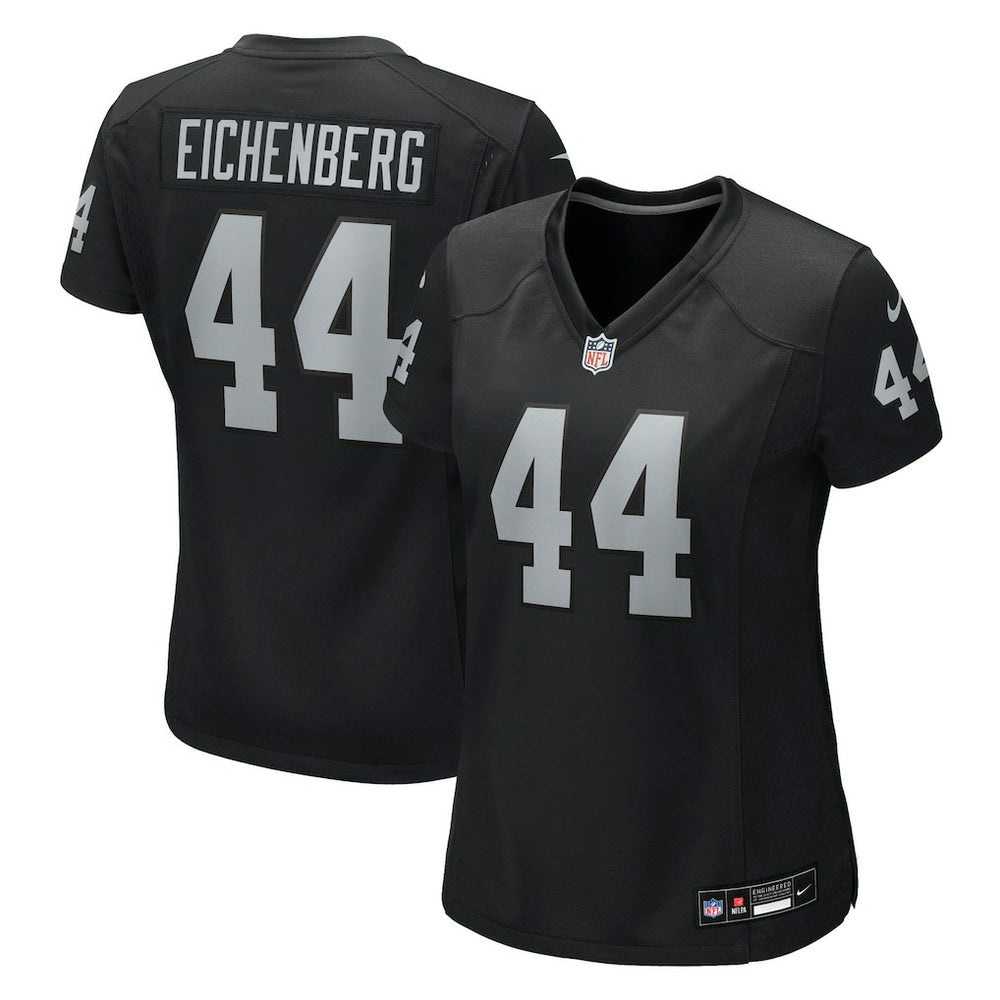 Tommy Eichenberg Las Vegas Raiders Women's Team Game Jersey - Black