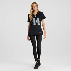 Tommy Eichenberg Las Vegas Raiders Women's Team Game Jersey - Black